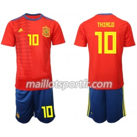 Maillot de Foot Espagne THIAGO 10 Enfant Domicile 2019